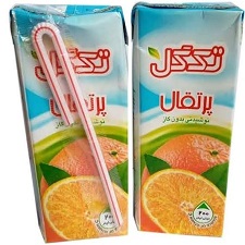 آب میوه تک نفره تترا پک
